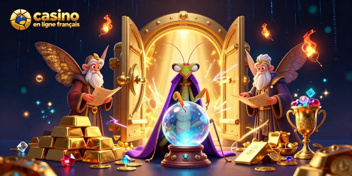 Atteignez des gains dans le casino en ligne français avec cette illustration captivante.