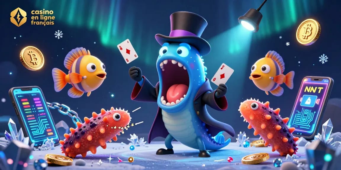 Vivez l'excitation du casino en ligne francais avec un spectacle de magie sous-marin captivant.