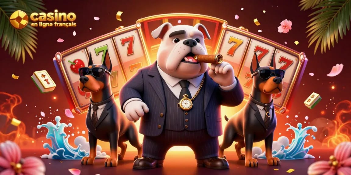 Profitez d'une expérience de casino en ligne français avec notre illustration de machine à sous captivante.