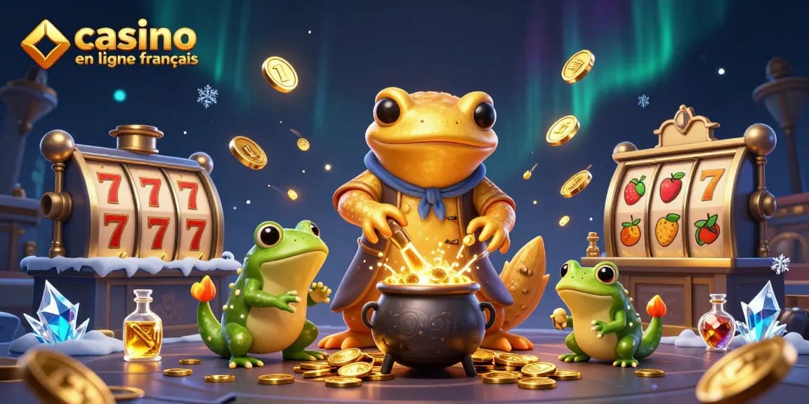 Jeux captivants au casino en ligne français avec une alchimiste en scène.