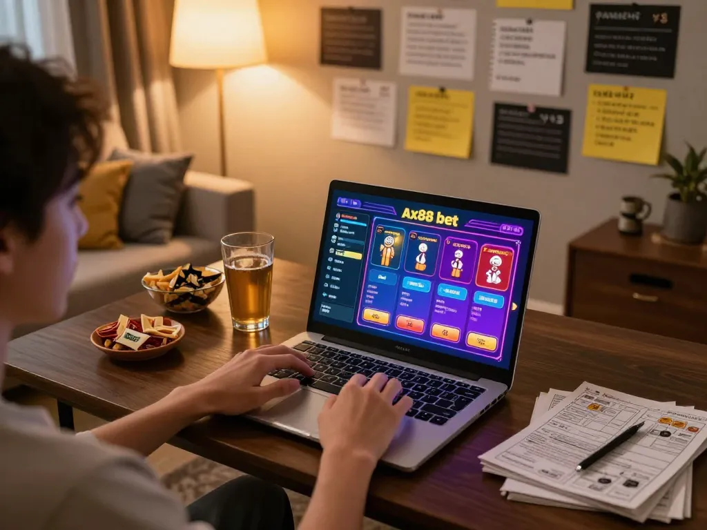 Engage in ax88 bet with an online gaming setup for enjoyable, responsible gambling experience.