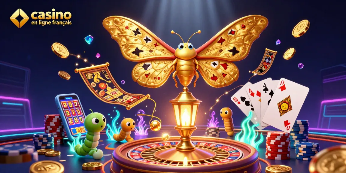 Vivez l'expérience d'un casino en ligne français avec les cartes et pièces éblouissantes dans un monde enchanteur.