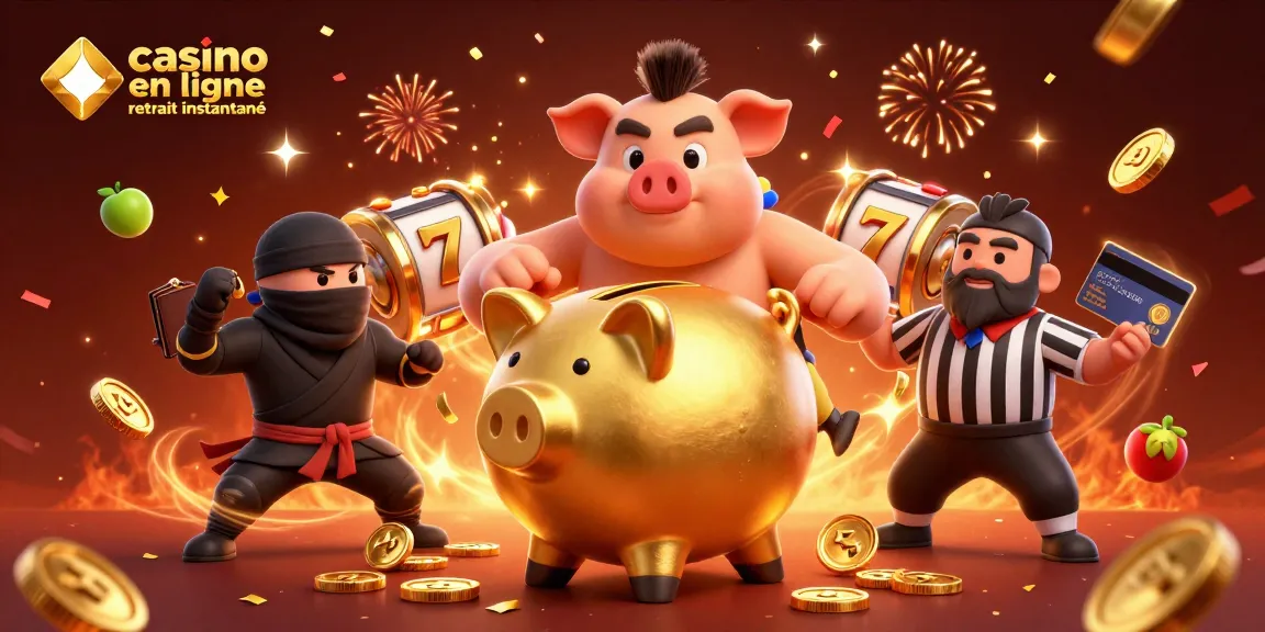 Gagnez au casino en ligne retrait instantané avec un combattant sumo et des personnages dynamiques.