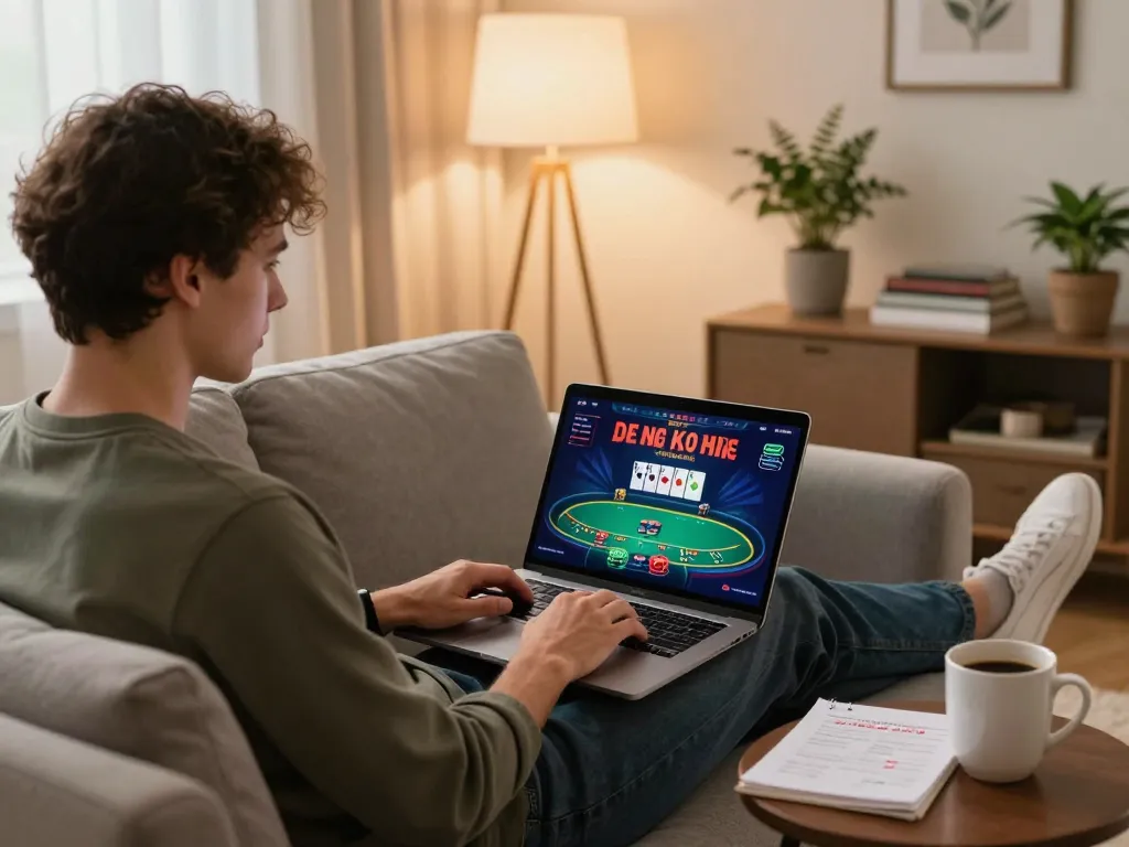 Experience superior online gambling at 678vip with engaging poker gameplay in a cozy setting.