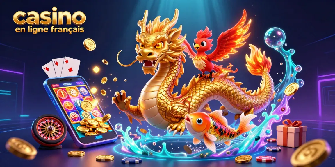 Jouer avec un dragon et un phoenix autour de jeux de casino en ligne français.