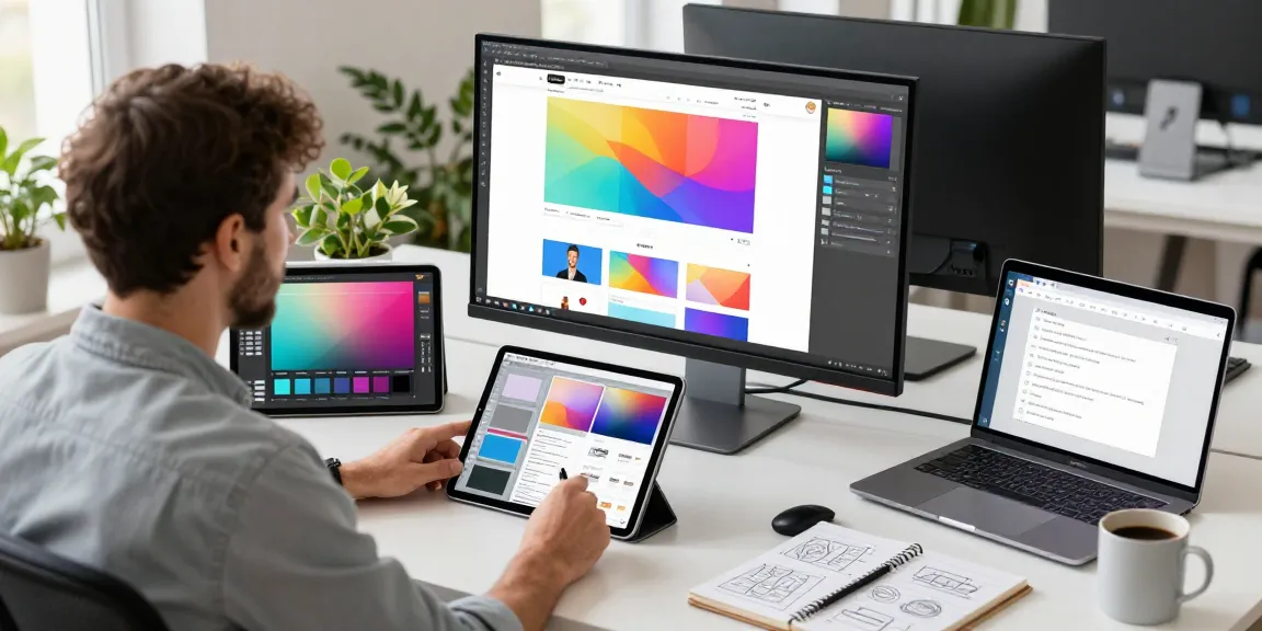 Efficient screen capture using 截图软件 in a modern digital workspace with vibrant designs.