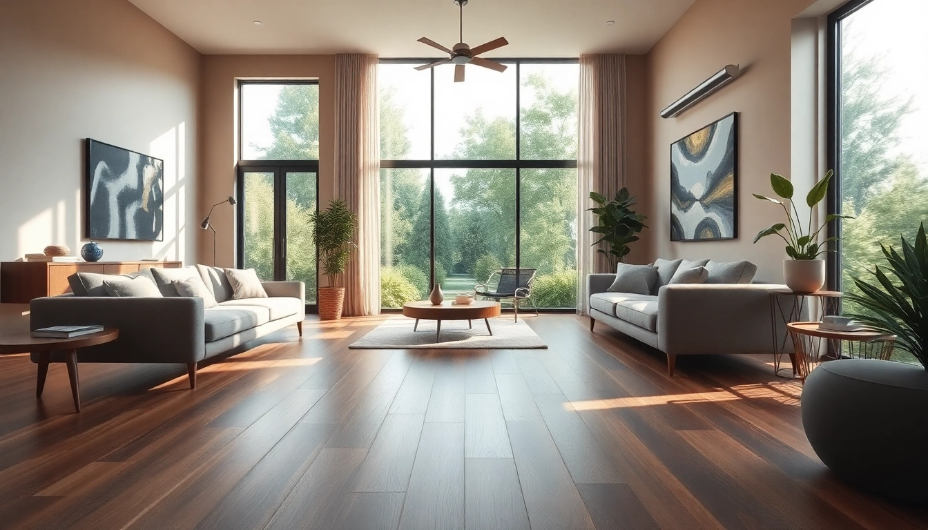 Transform your space with beautiful vinyl plank flooring adding warmth and style.