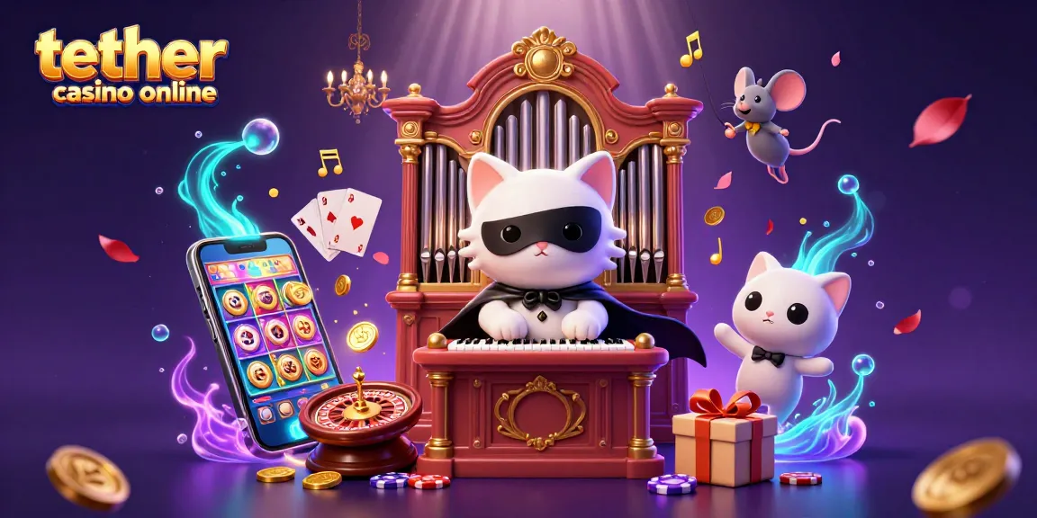 Gioca nei migliori tether casino online con un gatto misterioso e dettagli unici che catturano l'attenzione.