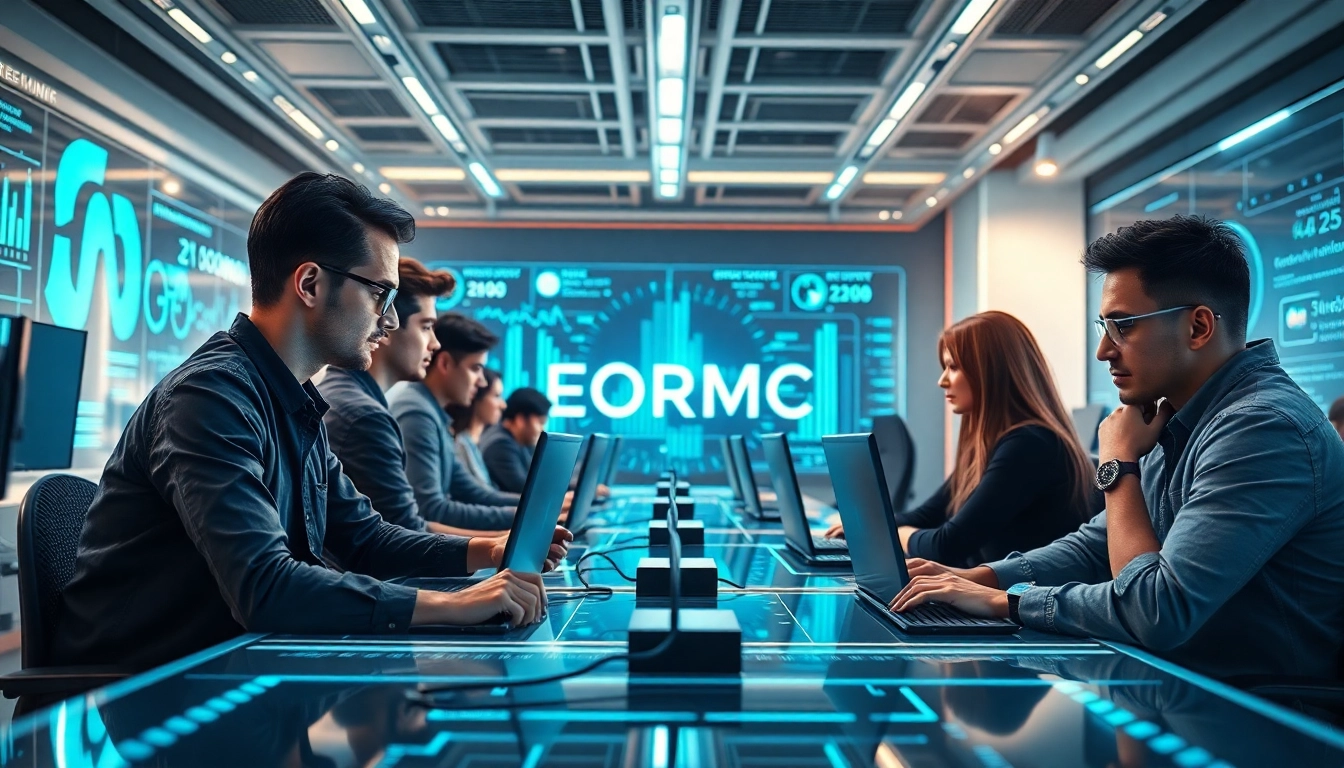 Enhance your understanding of EORMC with a collaborative AI blockchain development team in action.