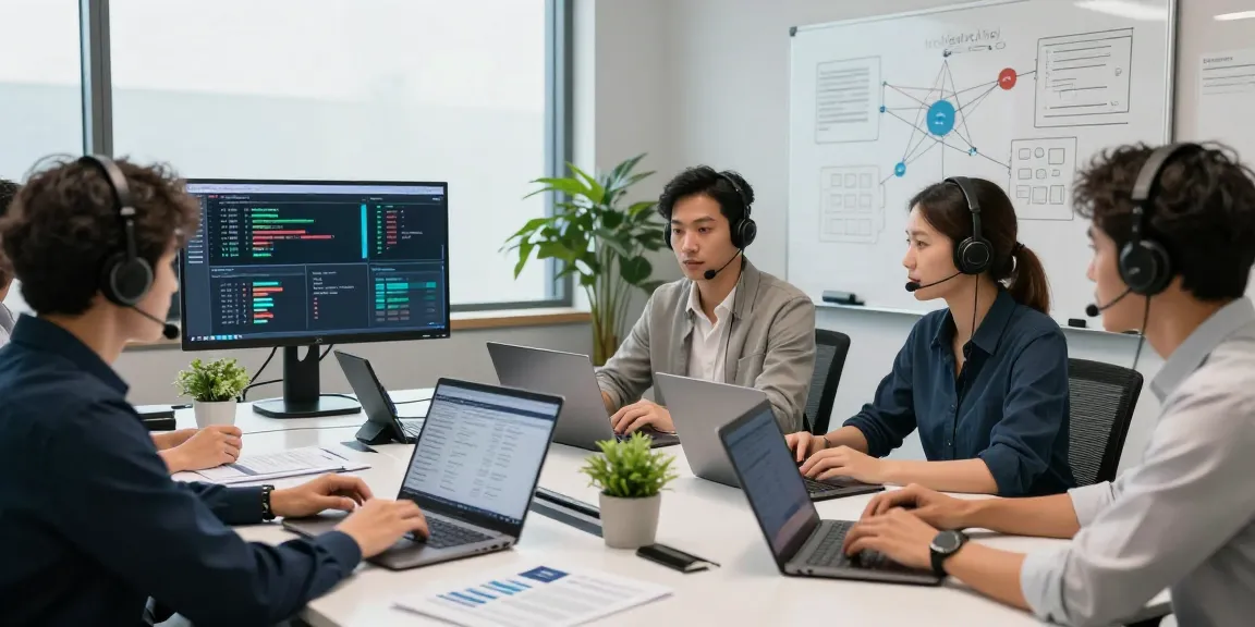 it support for small businesses team collaborating on proactive IT solutions in a modern office