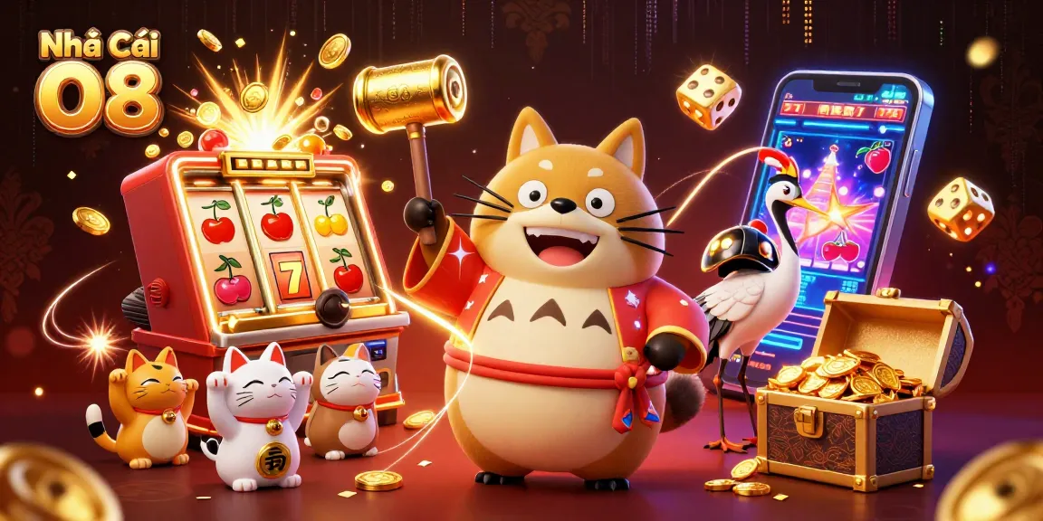 Engage with diverse games at Nhà Cái O8 while winning fortunes in a vibrant casino atmosphere.