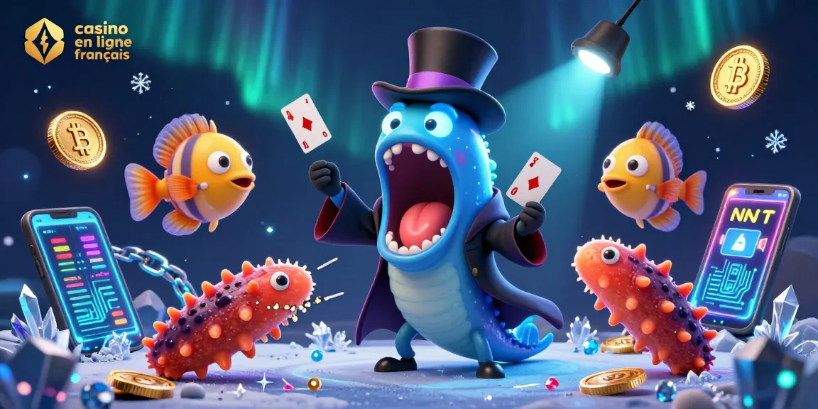Vivez l'excitation du casino en ligne francais avec un spectacle de magie sous-marin captivant.