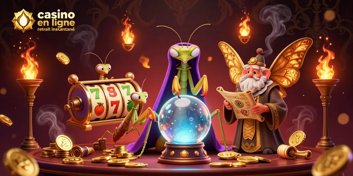 Vivez l'excitation du casino en ligne retrait instantané avec cette illustration captivante.