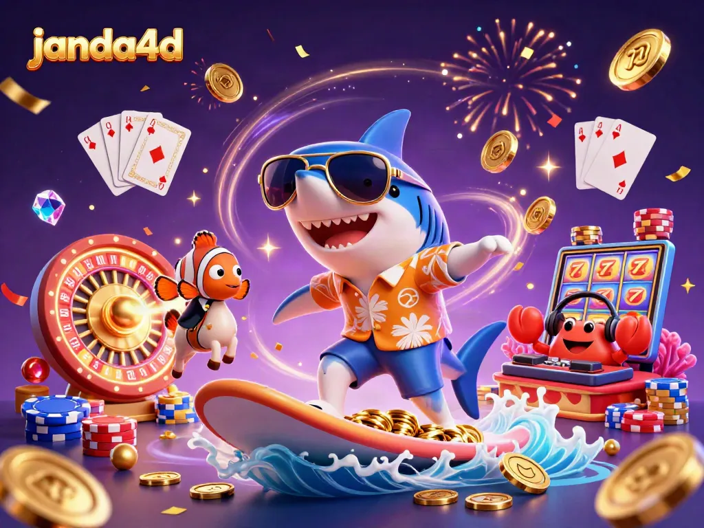 Menangkan jackpot di janda4d dengan karakter lucu di dunia perjudian.