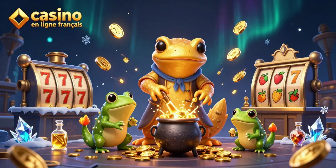 Jeux captivants au casino en ligne français avec une alchimiste en scène.