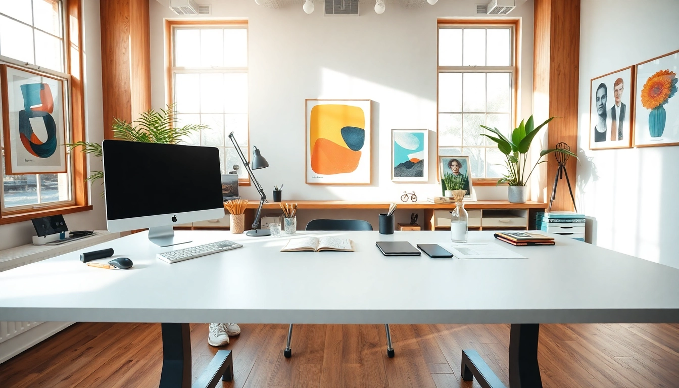 Explore the professional atmosphere of https://bestdesignersintheworld.com/ showcasing a designer's creative workspace.