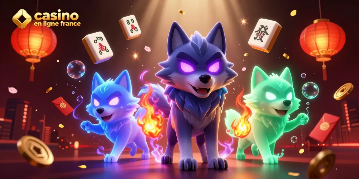 Profitez de l'aventure du casino en ligne France avec des loups fantomatiques et des éléments ludiques.