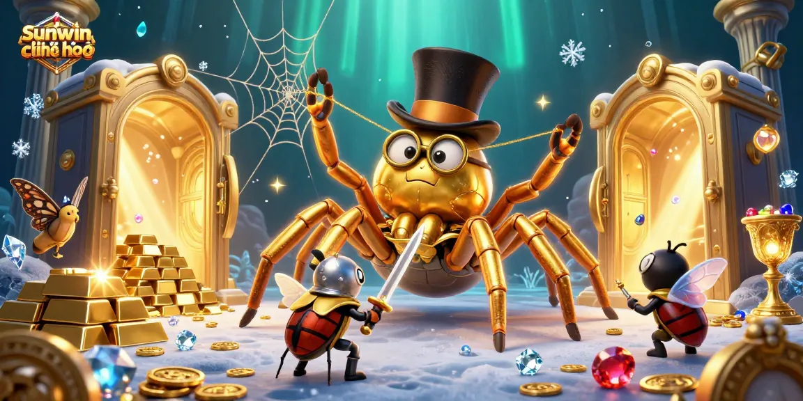 Experience sunwin chính chủ in an enchanting 3D casino world filled with golden treasures and heroic characters.