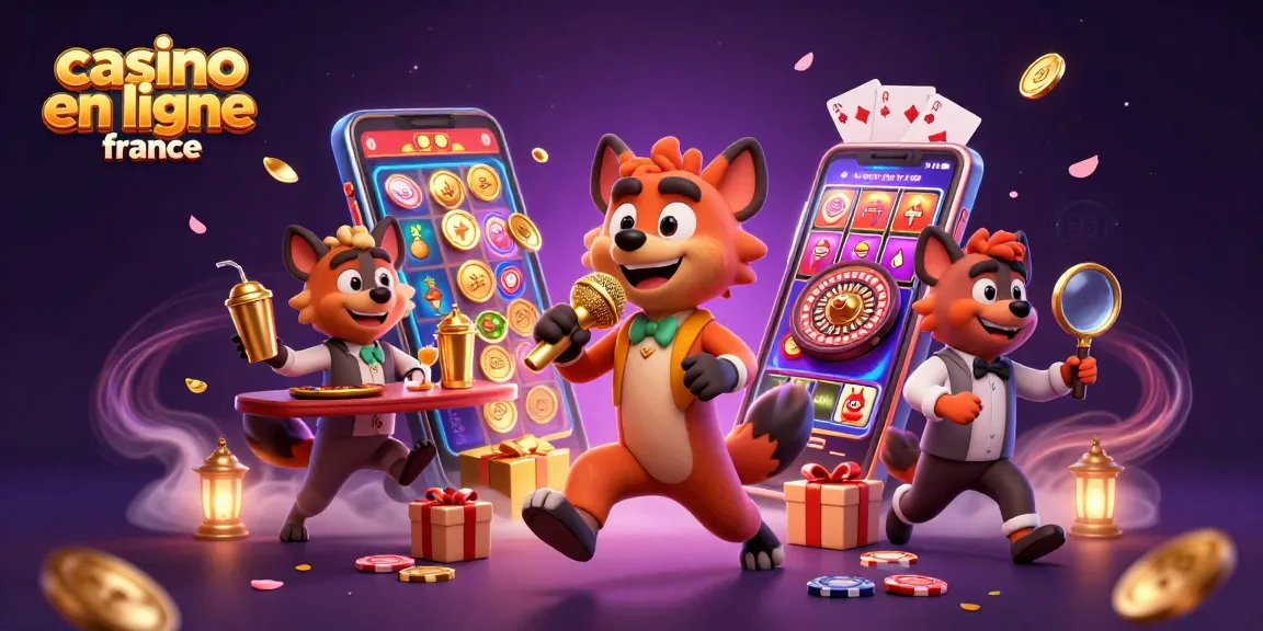 Jouez aux machines à sous dans un casino en ligne France avec une ambiance festive et amusante.