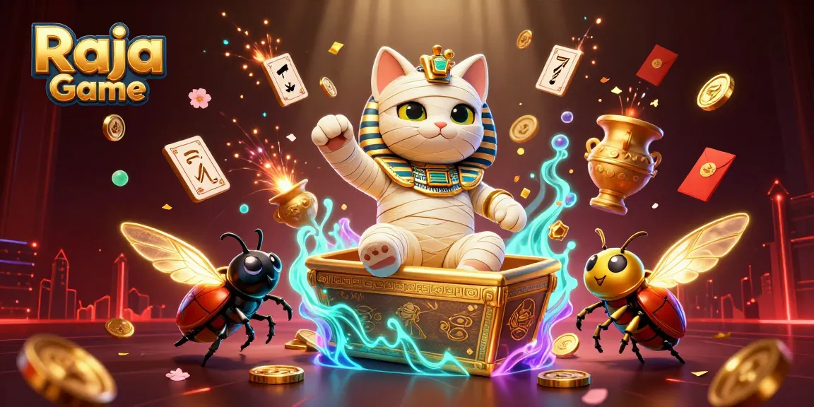 Play thrilling games on Raja Game's vibrant platform featuring unique characters and dynamic elements.