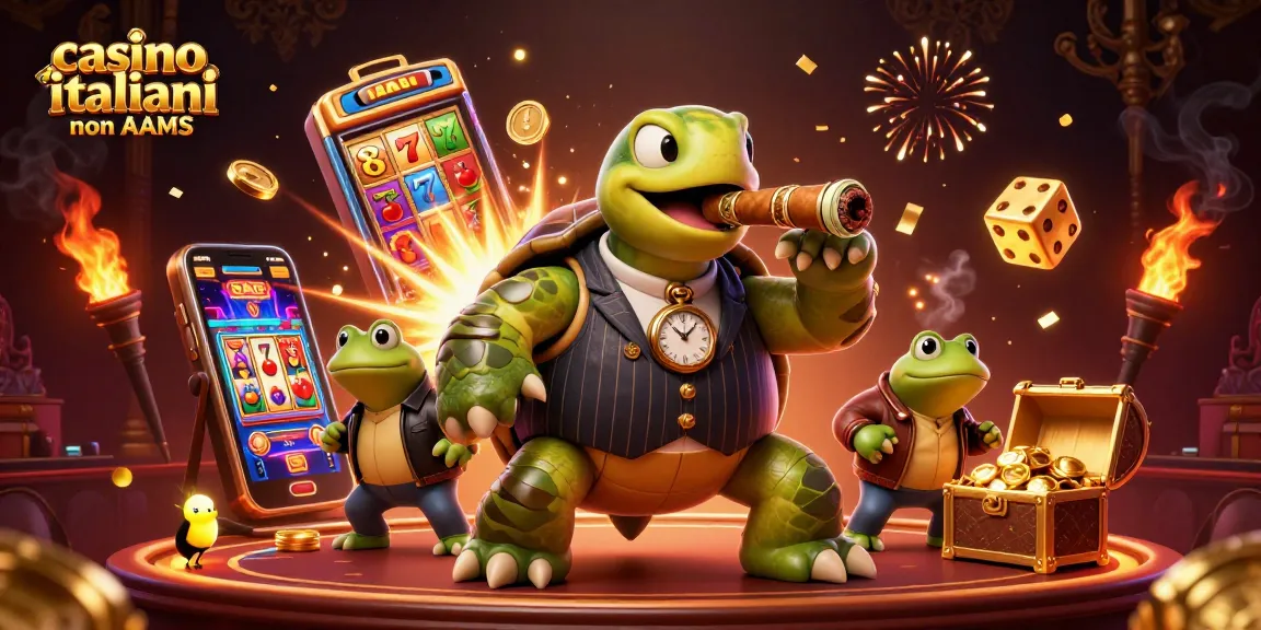 Giocando nei casino italiani non AAMS con giri vincenti e jackpot da sogno.