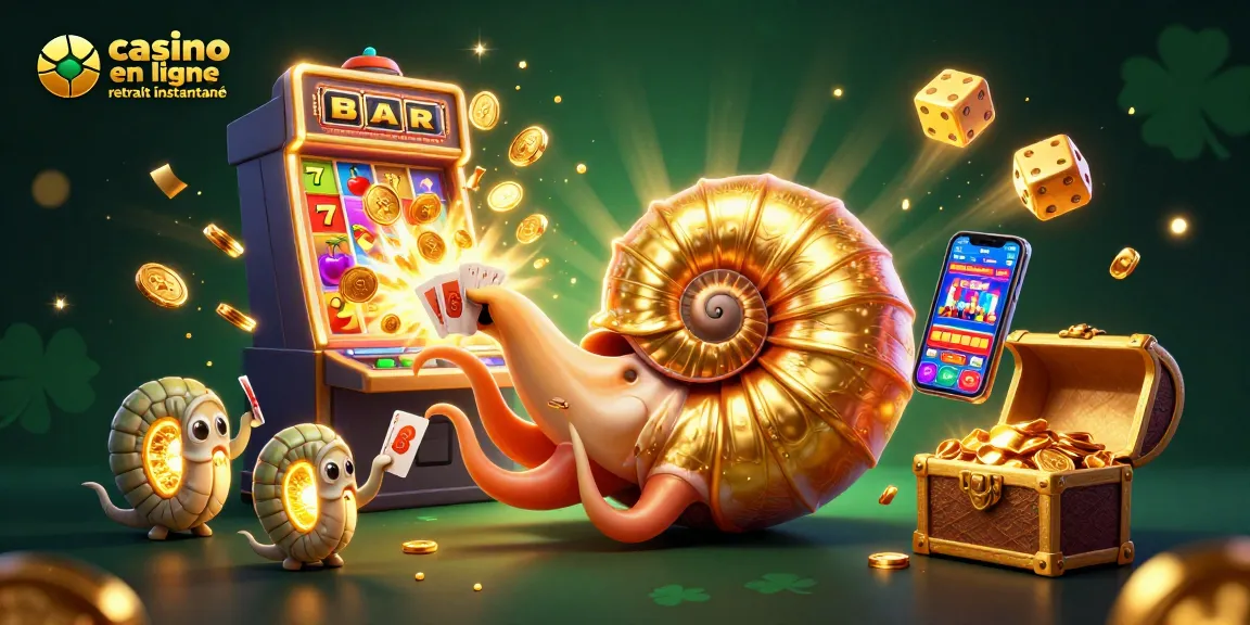 Vivez l'excitation du casino en ligne retrait instantané avec des créatures fantastiques et un jackpot d'or éclatant.